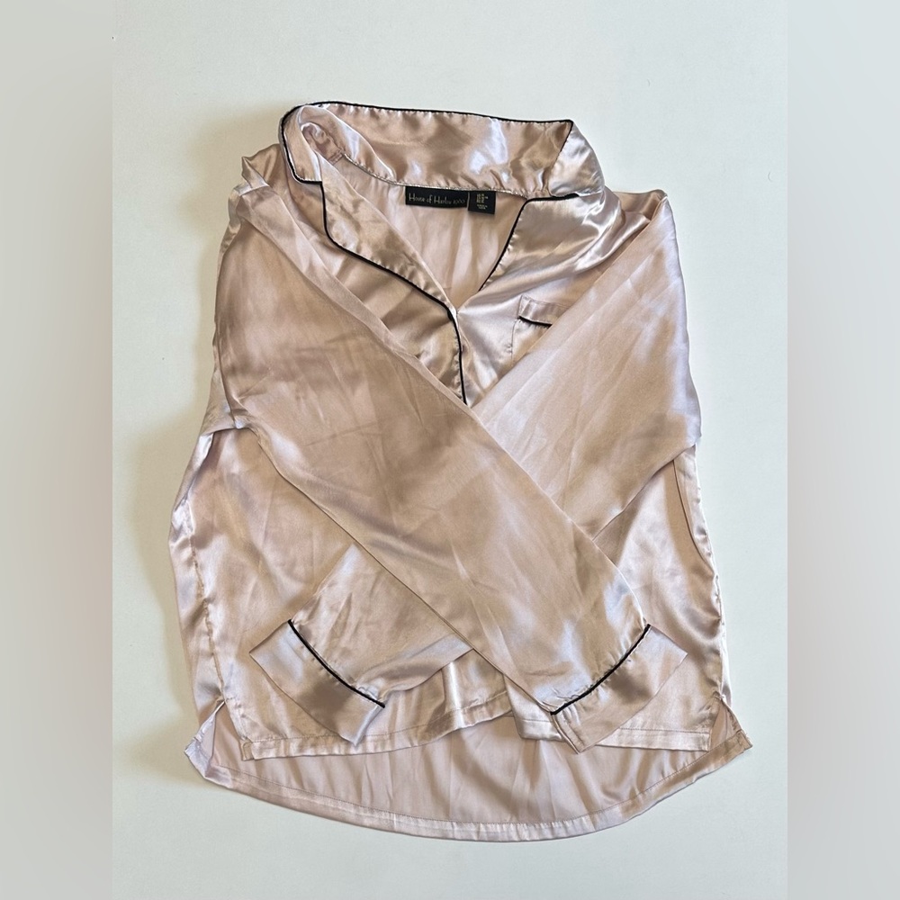 House of Harlow 1960 Kamie Charmeuse PJ Set
